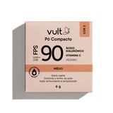 Pó Compacto Facial Vult FPS90 - Médio