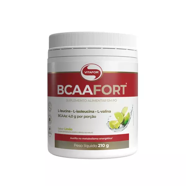 BCAA Fort 210g tangerina - Vitafor