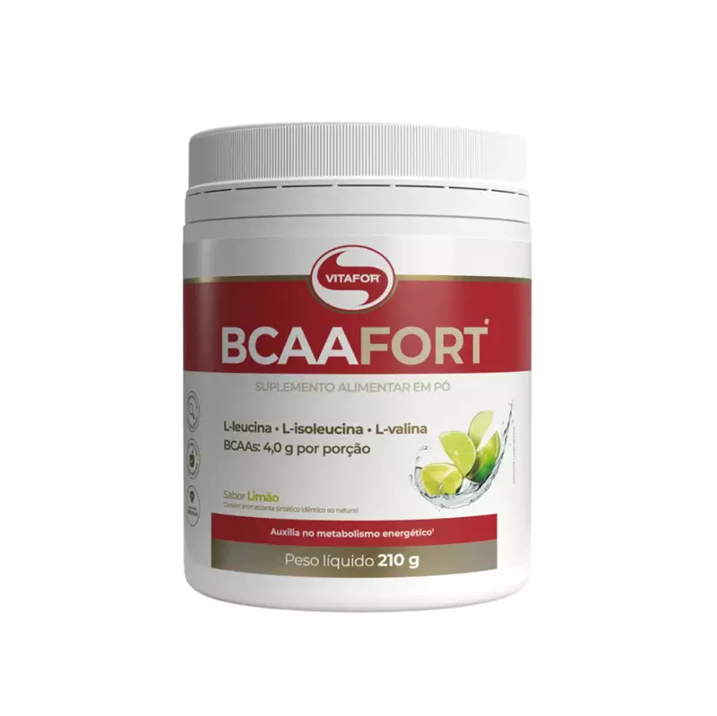 BCAA Fort 210g tangerina - Vitafor