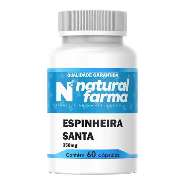 Espinheira Santa 350mg 60 cápsulas