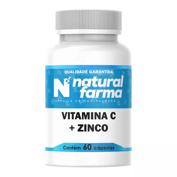 Vitamina C + Zinco 60 Cápsulas