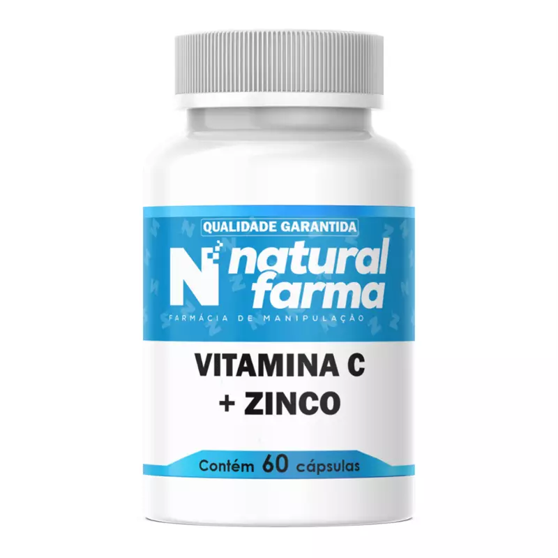 Vitamina C + Zinco 60 Cápsulas