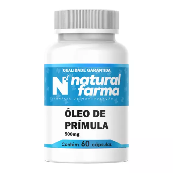 Óleo de Primula 500mg 60 cápsulas