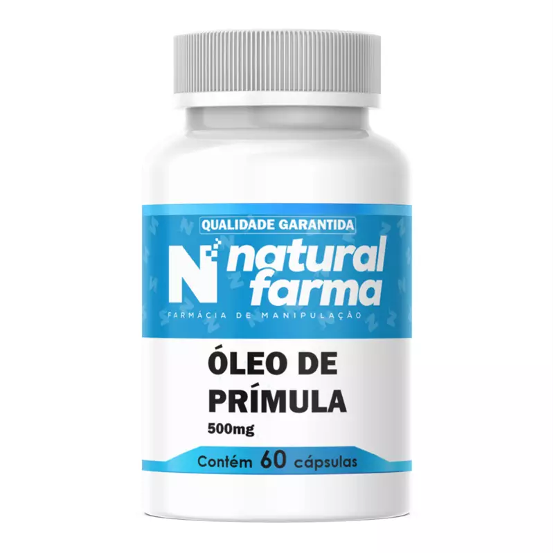 Óleo de Primula 500mg 60 cápsulas