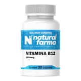 Vitamina B12 1000mcg 30 cápsulas 