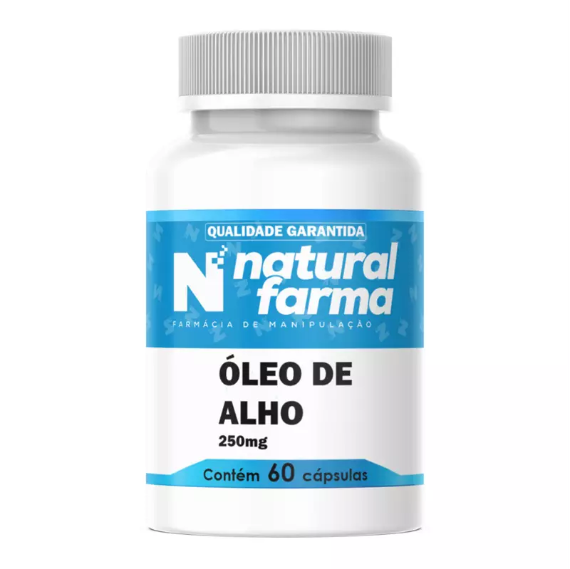 Óleo de Alho 250mg 60 cápsulas