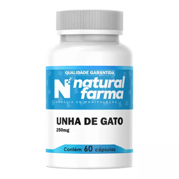 Unha de Gato 250mg 60 cápsulas