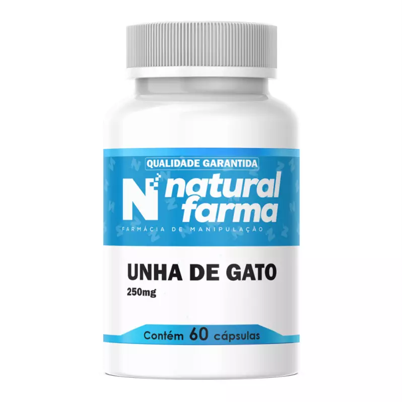 Unha de Gato 250mg 60 cápsulas