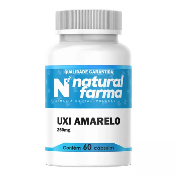 Uxi Amarelo 250mg 60 Cápsulas