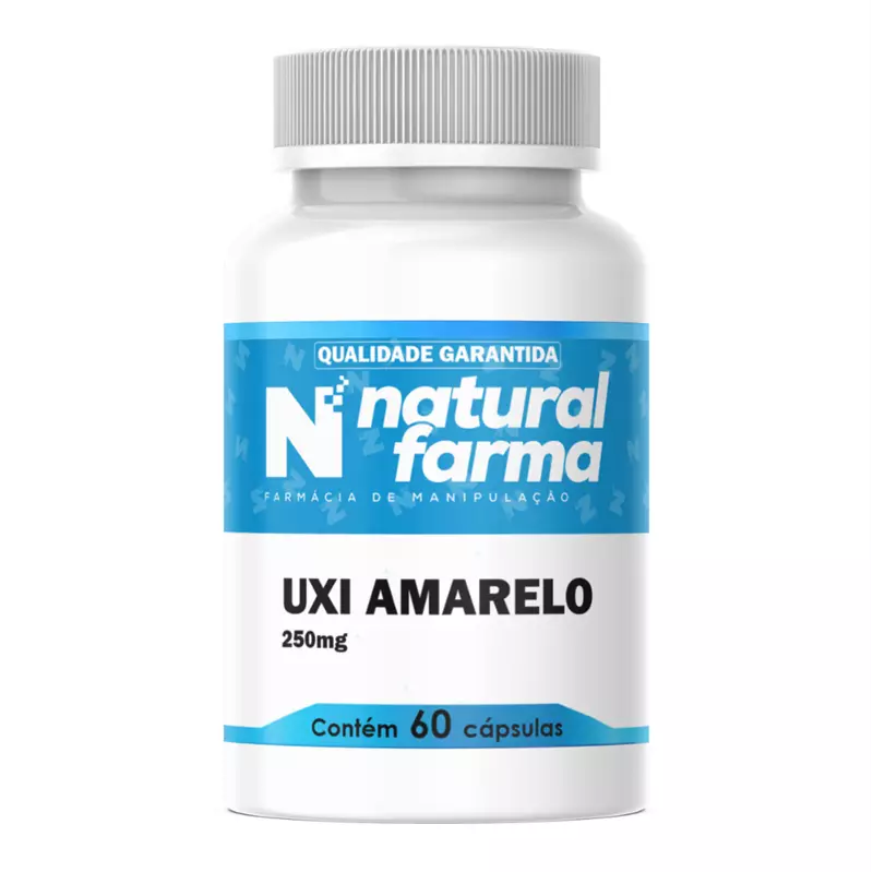 Uxi Amarelo 250mg 60 Cápsulas