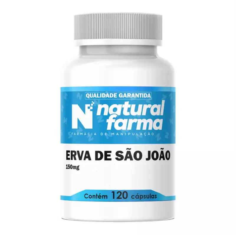 Erva de São João 150mg 120 Cápsulas