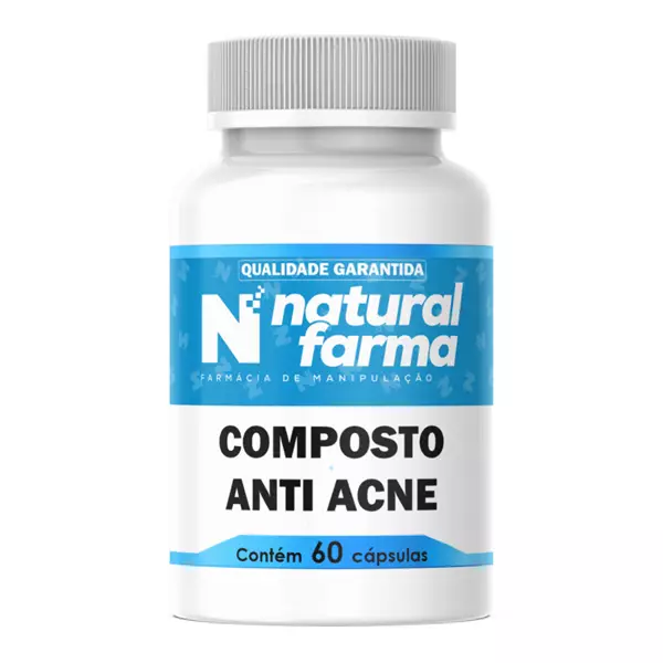 Composto Anti Acne 60 Cápsulas