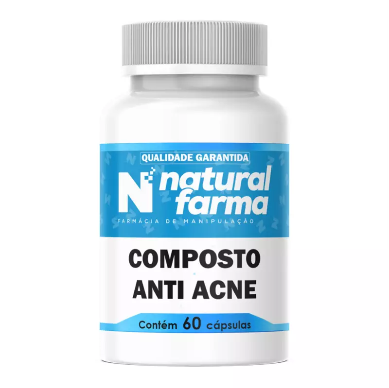 Composto Anti Acne 60 Cápsulas