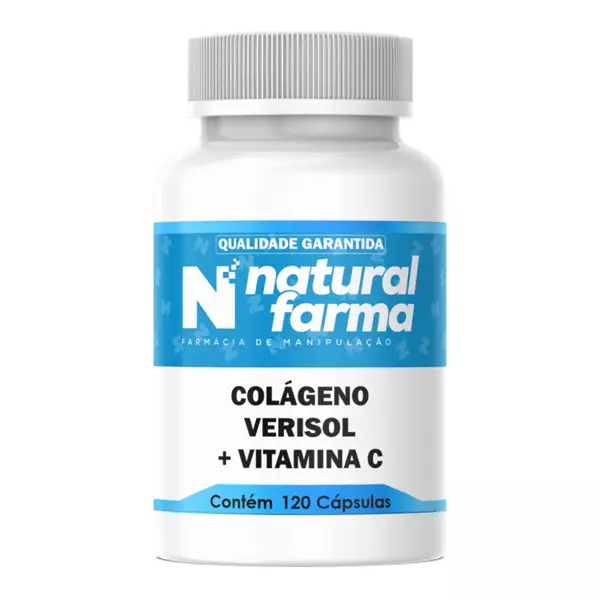 Colágeno Verisol + Vitamina C 120 Cápsulas