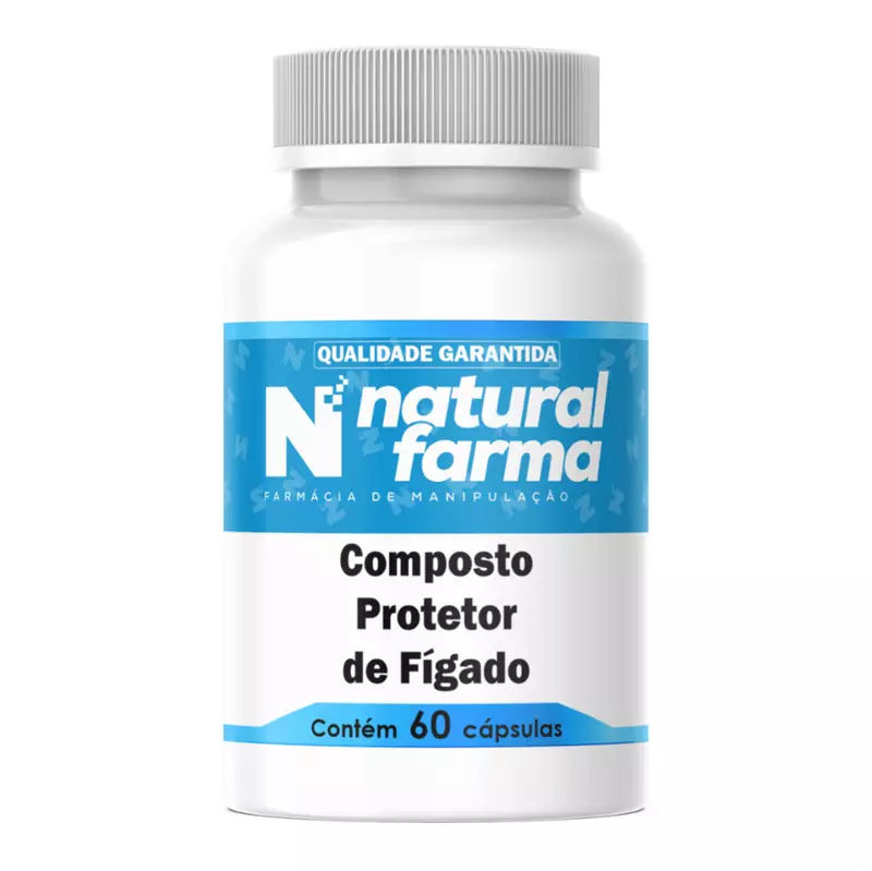 Composto Protetor de Fígado 60 Cápsulas 