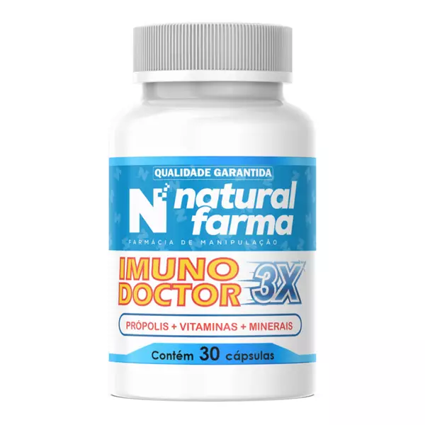Imunidade Doctor 3x Própolis + Vitaminas + Minerais 30 Cápsulas Imunidade Doctor 3x Própolis + Vitaminas + Minerais 30 Cápsulas