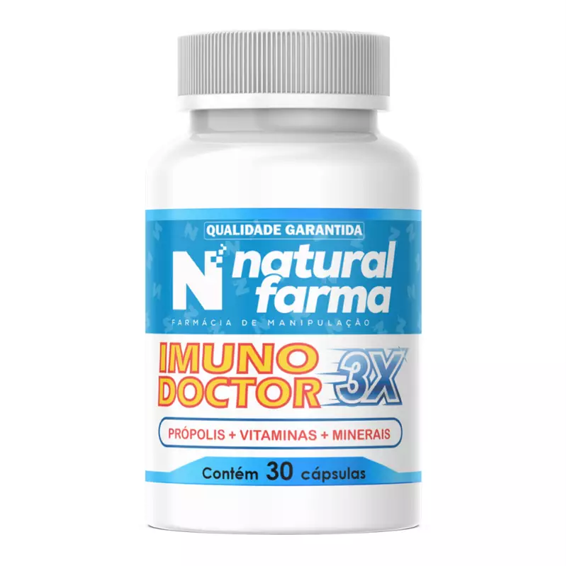 Imunidade Doctor 3x Própolis + Vitaminas + Minerais 30 Cápsulas