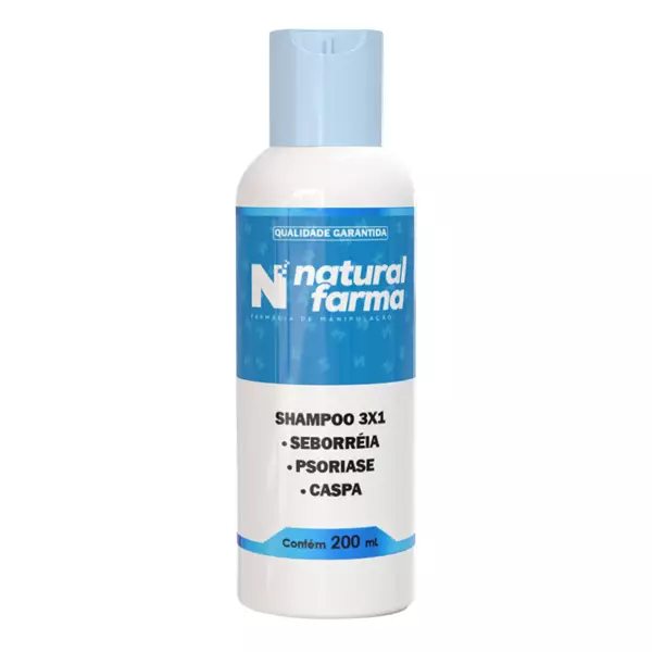 Shampoo 3x1 Caspa Seborreia Psoriase 200ml
