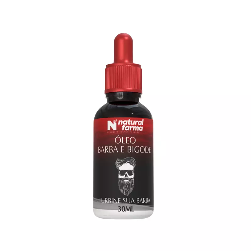 Óleo Barba e Bigode 30ml