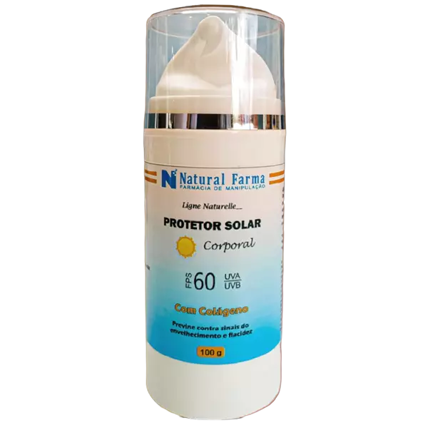  Protetor Solar Corporal 60FPS com Colágeno 100g