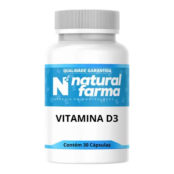 Vitamina D3 30 Cápsulas 
