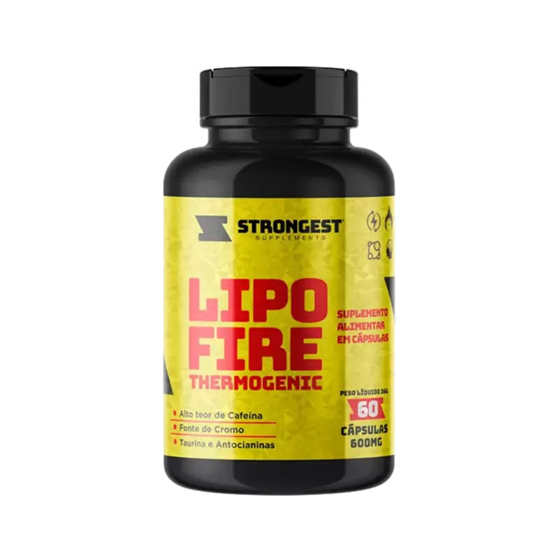 Lipofire Thermogenic 60 Cápsulas sem sabor Strongest