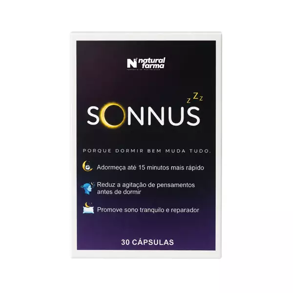 Sonnus 30 Cápsulas | Qualidade do Sono e Relaxamento