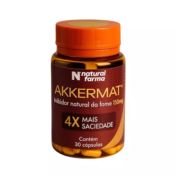 Akkermat® 150 mg 30 Cápsulas | Saciedade e Controle do Apetite