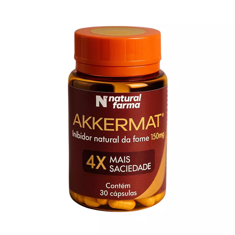 Akkermat® 150 mg 30 Cápsulas | Saciedade e Controle do Apetite