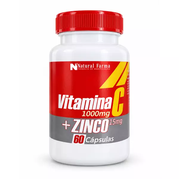 Vitamina C + Zinco 60 Cápsulas