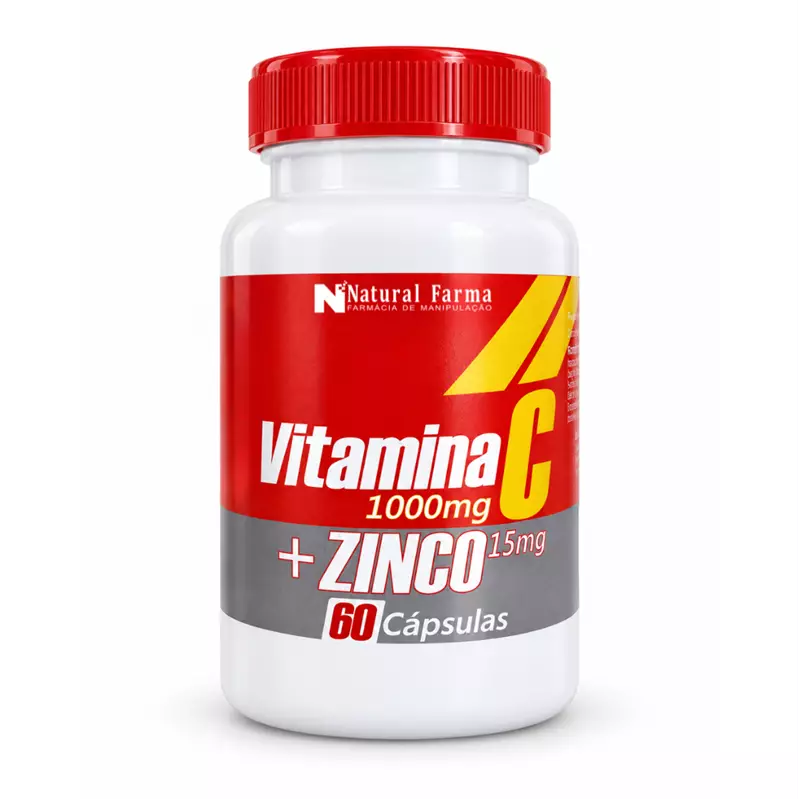 Vitamina C + Zinco 60 Cápsulas