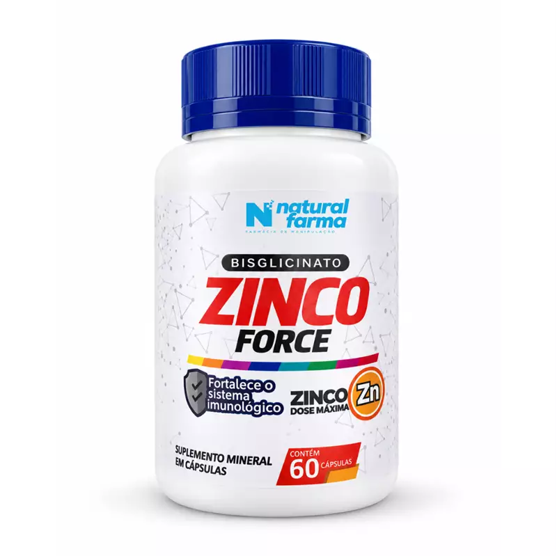 Zinco Force 60 Cápsulas