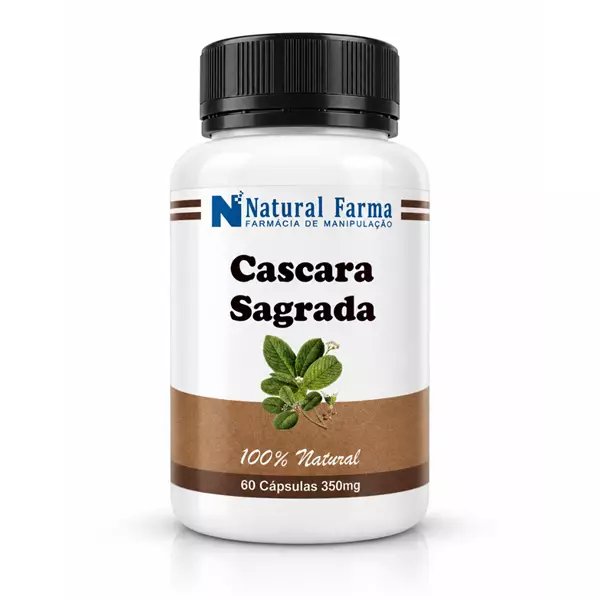 Cascara sagrada 350mg 60 cápsulas