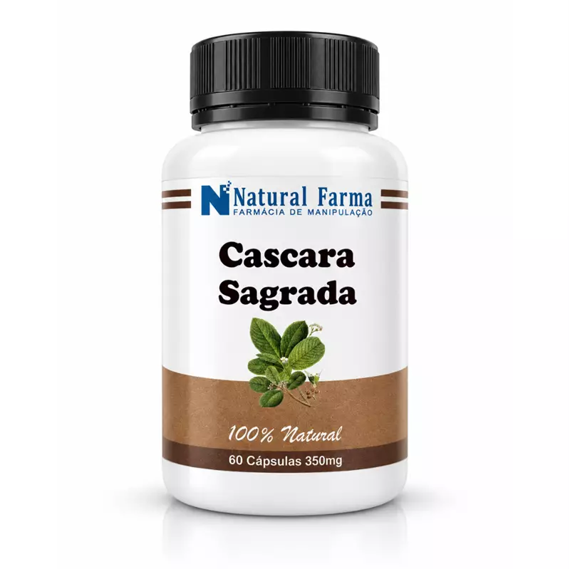 Cascara sagrada 350mg 60 cápsulas