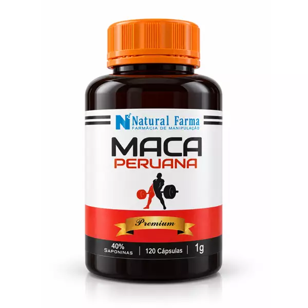 Maca Peruana 1g 120 Cápsulas