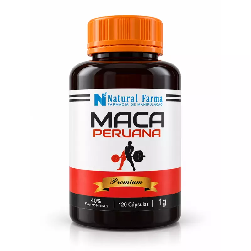 Maca Peruana 1g 120 Cápsulas
