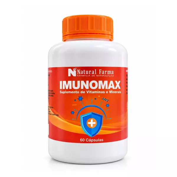Imunomax Suplemento de Vitaminas e Minerais 60 Cápsulas