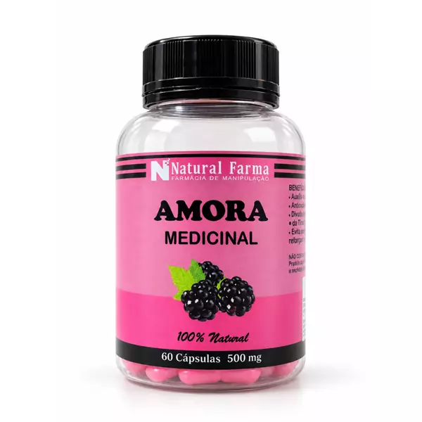 Amora 500mg 60 cápsulas