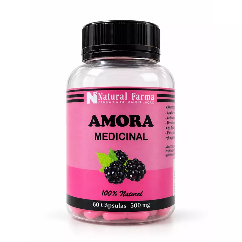 Amora 500mg 60 cápsulas